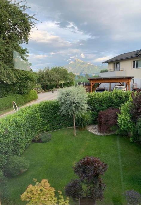 "Ferienhaus Am Mondsee" Mit Direktem Schafbergblick Im Salzkammergut Bei Salzburg المظهر الخارجي الصورة