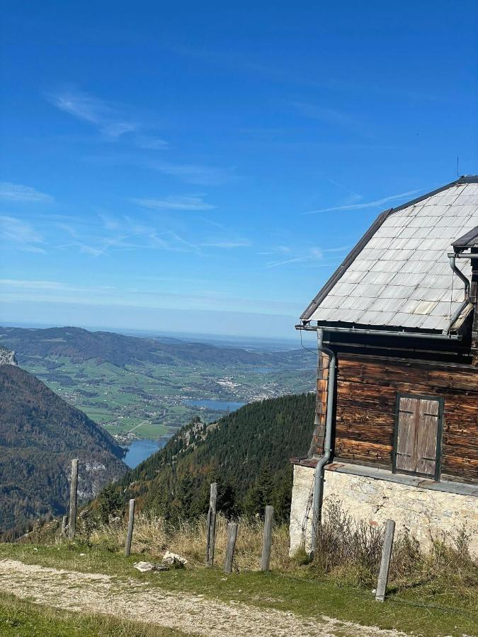 "Ferienhaus Am Mondsee" Mit Direktem Schafbergblick Im Salzkammergut Bei Salzburg المظهر الخارجي الصورة