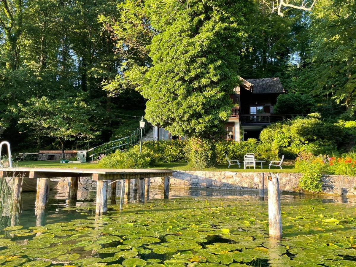 "Ferienhaus Am Mondsee" Mit Direktem Schafbergblick Im Salzkammergut Bei Salzburg المظهر الخارجي الصورة